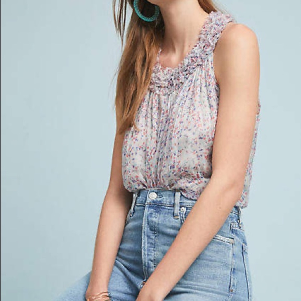 Anthropologie Ranna Gill Raspody Blouse